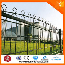 Doble alambre horizontal Soldado Arched Mesh Fence